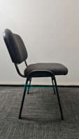 Chaise de salle à manger empilable chromée pas chère FoShan pour salle à manger, bureau, conférence, salle d'attente, événements, salon