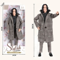 Poupée homme tendance de 11,5 cm, hauteur de 30 cm, articulations mobiles, poupée en plastique PVC, poupée personnalisée