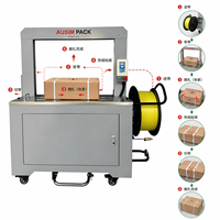 Machine de cerclage automatique à cadre en acier inoxydable, directe usine