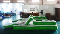 Île flottante gonflable pour l'eau, chaise longue et canapé aquatique - Certifié CE, en PVC, pour usage extérieur
