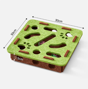 बिल्ली के खिलौने स्वयं-हाय बोरियत कलाकृतियों को राहत देता है पालतू बिल्ली बिल्ली बिल्ली बिल्ली की घंटी गेंद को टेस करने के लिए - Product Image 2