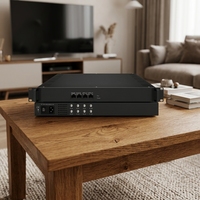 Passerelle IP 8/16/24 tuners FTA DVB-S/S2/T2/ISDB-T avec décryptage BISS et sortie IP via UDP/RTP/RTSP/RTMP/HLS/HTTP/SRT