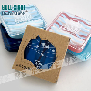 Bangduo Folding Fork Spoon Cutlery With Box Portable Travel Utensil Gift <b>Set</b> <b>Square</b> Design Plastic Lid - Product Image 1