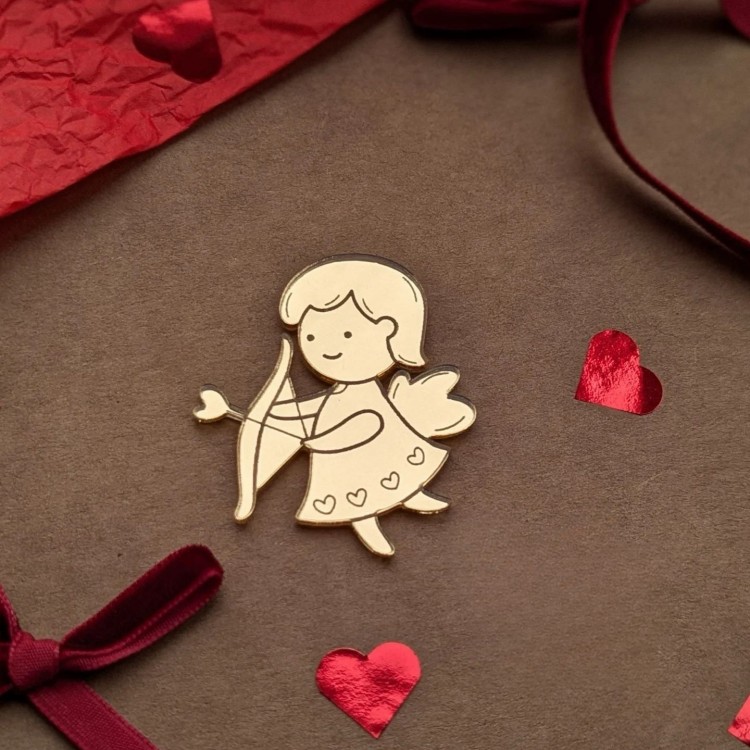 Cupid Girl Gold (height 5.5cm)
