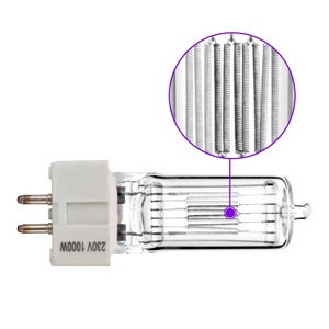 Honeyfly gx9.5 <span class=keywords><strong>Halogen</strong></span> Marine đèn 230V 650W/1000W/1200W fva <span class=keywords><strong>cp70</strong></span> CP90 <span class=keywords><strong>Halogen</strong></span> đèn sân khấu ánh sáng viên nang cho OS-64745 OS-64754 - Product Image 5