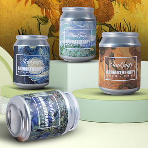 Ambientador para Auto VanGogh en Frasco, Aromaterapia, Perfume, Bálsamo Aromático, Desodorante para el Hogar, Difusor con Diseño <span class=keywords><strong>de</strong></span> <span class=keywords><strong>Estrellas</strong></span>, Luna y <span class=keywords><strong>Noche</strong></span> - Product Image 1