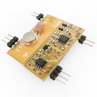 Module d'alarme pour maison intelligente de rideau électrique sans fil superhétérodyne Code d'apprentissage en plastique Durable de 315M avec une forte réception