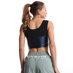 Traje de Sauna <span class=keywords><strong>para</strong></span> mujer, entrenador de cintura, <span class=keywords><strong>chaleco</strong></span> quemador de grasa, adelgazante, Sauna <span class=keywords><strong>para</strong></span> el sudor, moldeador corporal <span class=keywords><strong>para</strong></span> perder <span class=keywords><strong>peso</strong></span> - Product Image 4