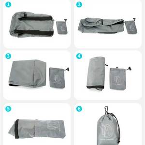 Custom logo <b>Lightweight</b> Portable Outdoor <b>Backpack</b> Waterproof Hiking Climbing Daypack Large Capacity Sports Foldable <b>Backpack</b> - Product Image 3