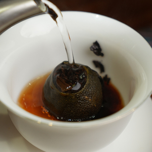 Puerh de Árbol Antiguo |   Xinhui Xiao Qinggan, Té Puerh Clásico con Piel de <span class=keywords><strong>Mandarina</strong></span> 400g/Lata - Product Image 3