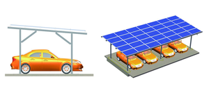 Carpes pour panneaux solaires, en aluminium, 1MW, système de montage, diy, bricolage, panneaux solaires - Product Image 2