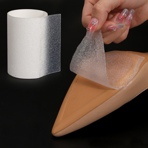 Nouvelles protections adhésives <span class=keywords><strong>anti</strong></span>-frottement pour l'avant-pied des chaussures à talons hauts, résistantes à l'usure, silencieuses, antidérapantes, en caoutchouc, pour semelles de chaussures neuves - Product Image 3
