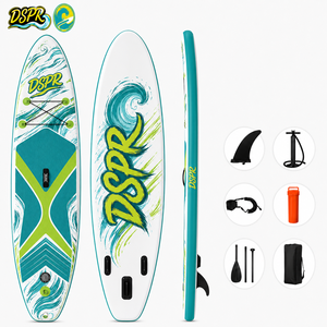 Planche de paddle gonflable portable OEM 320 cm tout usage en PVC double couche pour adultes avec trois ailerons pour les excursions sur eau calme - Product Image 5