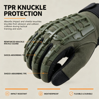 Gants tactiques antidérapants à écran tactile, doigts entiers, pour moto, cyclisme, escalade, sports de plein air