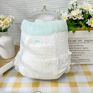 Free Sample Custom Diapers SAP Soft Cloth Like Touch Breathable Disposable Pull Small Size Baby Diapers Pants - Product Image 2