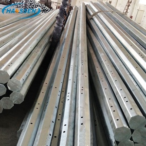 Pali in Acciaio Zincato Standard NEA per Linee di Distribuzione da 13,8kV a 69kV da 25 a 40 Piedi - Product Image 3