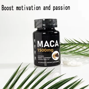 Capsules de suppléments naturels à base d'extrait de Maca, améliorent l'énergie, la résistance et le désir masculins, stimulant puissant pour une érection durable - Product Image 5
