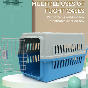 Toptan taşınabilir kedi köpek havayolu taşıyıcı kalınlaşmış malzeme güçlü yük taşıyan güvenli taşıma <span class=keywords><strong>Pet</strong></span> havayolu taşıyıcı ev hayvanı ürünü - Product Image 6