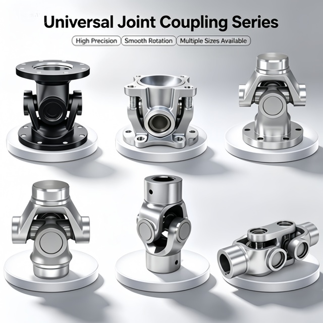 Precision Universal Joint Coupling Series, High Torque Universal Joint, Telescopic Universal Joint Coupling