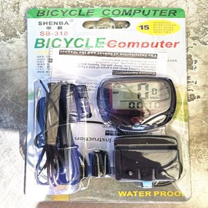 Shena Bicycle <b>Computer</b> SB-318 Waterproof Wired Speedometer Odometer Cycling <b>Accessory</b> - Product Image 3
