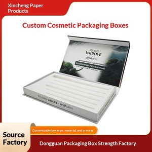 Caja de Regalo Cosmética de Lujo Personalizada, Estilo Libro, con Cajón y Tapa Magnética, Empaque Premium - Product Image 1