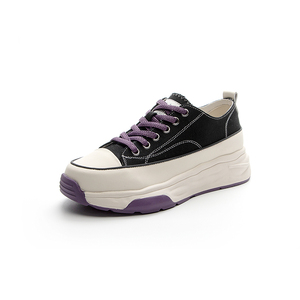 Zapatos <span class=keywords><strong>para</strong></span> correr de cuero con suela gruesa de moda informal de Otoño de <span class=keywords><strong>Año</strong></span> <span class=keywords><strong>Nuevo</strong></span> <span class=keywords><strong>para</strong></span> mujer, estilo Retro de nicho, aumento de altura - Product Image 6