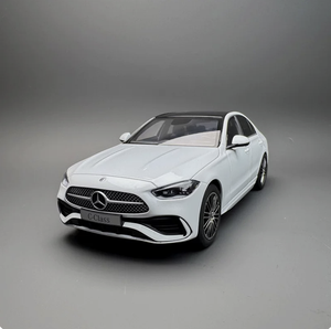 Modèle de voiture en métal moulé sous pression NZG 2022 1:18 Benz <span class=keywords><strong>MB</strong></span> Classe C 220V pour collectionneurs et cadeaux pour les concessionnaires 4S - Product Image 4