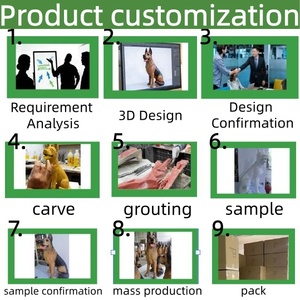 Nouveauté 2026 : Figurines en résine personnalisées <span class=keywords><strong>pour</strong></span> enfants, modèles Chow-Chow et autres animaux, ornements de Noël, statues artistiques. - Product Image 5