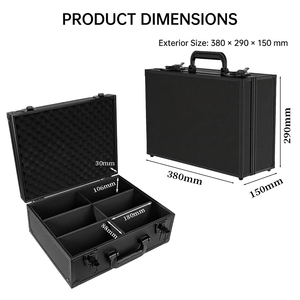 Estuche <span class=keywords><strong>de</strong></span> Aluminio <span class=keywords><strong>de</strong></span> Bajo MOQ para Tarjetas Graduadas, <span class=keywords><strong>Caja</strong></span> <span class=keywords><strong>de</strong></span> Almacenamiento para Tarjetas Coleccionables PSA SGC BGS, Soportes Magnéticos para Tarjetas - Product Image 2