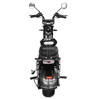 Vitesse rapide forte puissance plus couleur batterie au Lithium amovible 60V 2000W roues en aluminium gros-pneu moteur sans balais étanche double