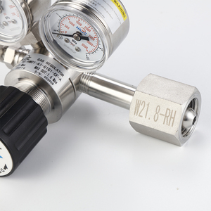 Regulador de Argón HM01 con Presión de Trabajo de 300 Bares, Apto para el Mercado Europeo, Ideal para Aplicaciones de Gas - Product Image 2