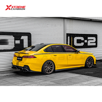 Difusor Trasero de Fibra de Carbono XTREME con Tubo de Escape para BMW Serie 5 G60 G61 520i 530i 540i 2023-2027