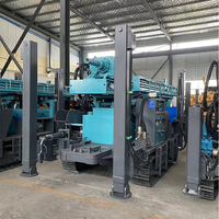 Machine de forage de puits d'eau souterraine à prix avantageux, machine de forage à air de 400 m