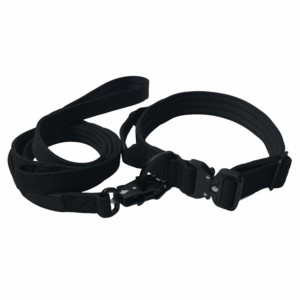 Luxury Aluminum <b>Collar</b> Towing Set Nylon Wear Resistant With Padded Dog Supplies Hiking Training <b>Pet</b> Supplies - Product Image 2