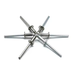 Kit de rivets aveugles assortis à tête dôme en aluminium/acier/acier inoxydable pour la réparation automobile et la fixation de tôles - Product Image 5