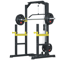 SP Commercial Power Rack En Acier Multi-fonctionnel Ménage Squat Cadre Portique Fitness Barbell Banc Smith Machine
