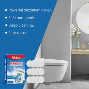 Jakehoe เครื่องทำความสะอาดห้องน้ำอัตโนมัติ12ชิ้นสารตกค้างในปัสสาวะกำจัดคราบสกปรกรุนแรงทำความสะอาดถังส้วมเม็ดจีน - Product Image 6
