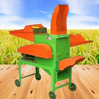 Prix de la ferme de la machine de coupe-paille moteur Hacheur d'herbe d'ensilage Machine de coupe de paille