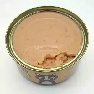 Toptan yüksek Protein kalori evcil hayvan yemi 170g yumuşak ıslak konserve tavuk sığır Tunny somon için kedi maması