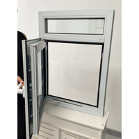 Fenêtre à battant en PVC résistant aux intempéries avec joints EPDM, résistante à la pluie pour toutes les saisons, protection intégrale contre les tempêtes et les saisons pluvieuses