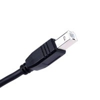 Cable de Datos USB2.0 OEM/ODM, Cable Adaptador USB A a Tipo B para Impresora, Punto de Venta, Escáner, Personalizable