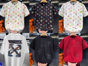 <span class=keywords><strong>เสื้อ</strong></span>ยืดผู้ชายผ้าฝ้าย 100% ลายดอกไม้ ดีไซน์ศิลปะ น้ำหนักเบา 180 กรัม เนื้อผ้าระบายอากาศดี ทรงหลวม ผ้าถักพิมพ์ลาย เหมาะสำหรับเทศกาลต่างๆ - Product Image 4