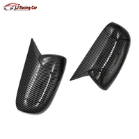 Accessoires de voiture, coque de rétroviseur en ABS noir brillant imitation carbone, coque de rétroviseur, coque de rétroviseur pour Toyota Yaris L 2008-2011