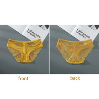 Ladymate ODM/OEM Bragas De Encaje Sexy Women Lace Transparent Underwear Ladies Sexy Panties Briefs Lingerie Plus Size Underwear