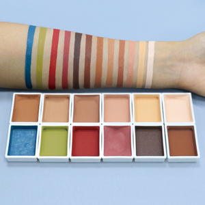 Palette de peinture pour le visage et le corps SFX imperméable activée à l'alcool, marque privée GP, pour les blessures, les égratignures, les brûlures, Halloween, cosplay - Product Image 3