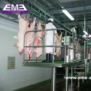Ligne de production complète et efficace Équipement d'abattoir de porcs Équipement de boucherie Équipement d'abattoir Équipement d'abattoir