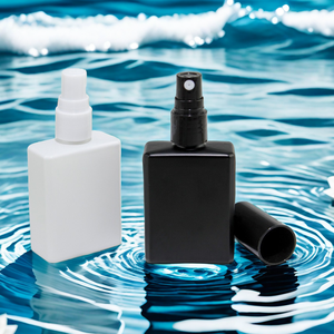 Chai nước hoa vuông <span class=keywords><strong>10ml</strong></span> 15ml 30ml, chất liệu thủy tinh mờ đen, nắp gỗ - Product Image 4