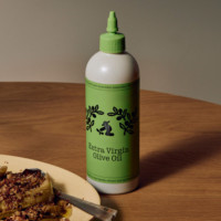 Fourniture directe d'usine 500ml 750ml Bouteille en plastique personnalisée mate d'huile d'olive avec bouchon supérieur torsadé