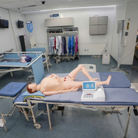 Maniquí de ciencia médica Multifuncional Avanzado para entrenamiento de enfermería y primeros auxilios