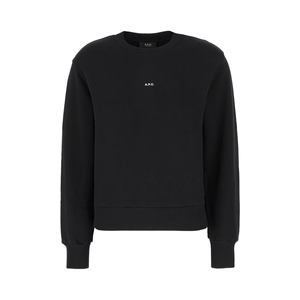 Sudadera realizada en algodón puro que se caracteriza por un estampado con logotipo contrastante en el pecho. -Cuello redondo acanalado, puños y dobladillo - Product Image 1